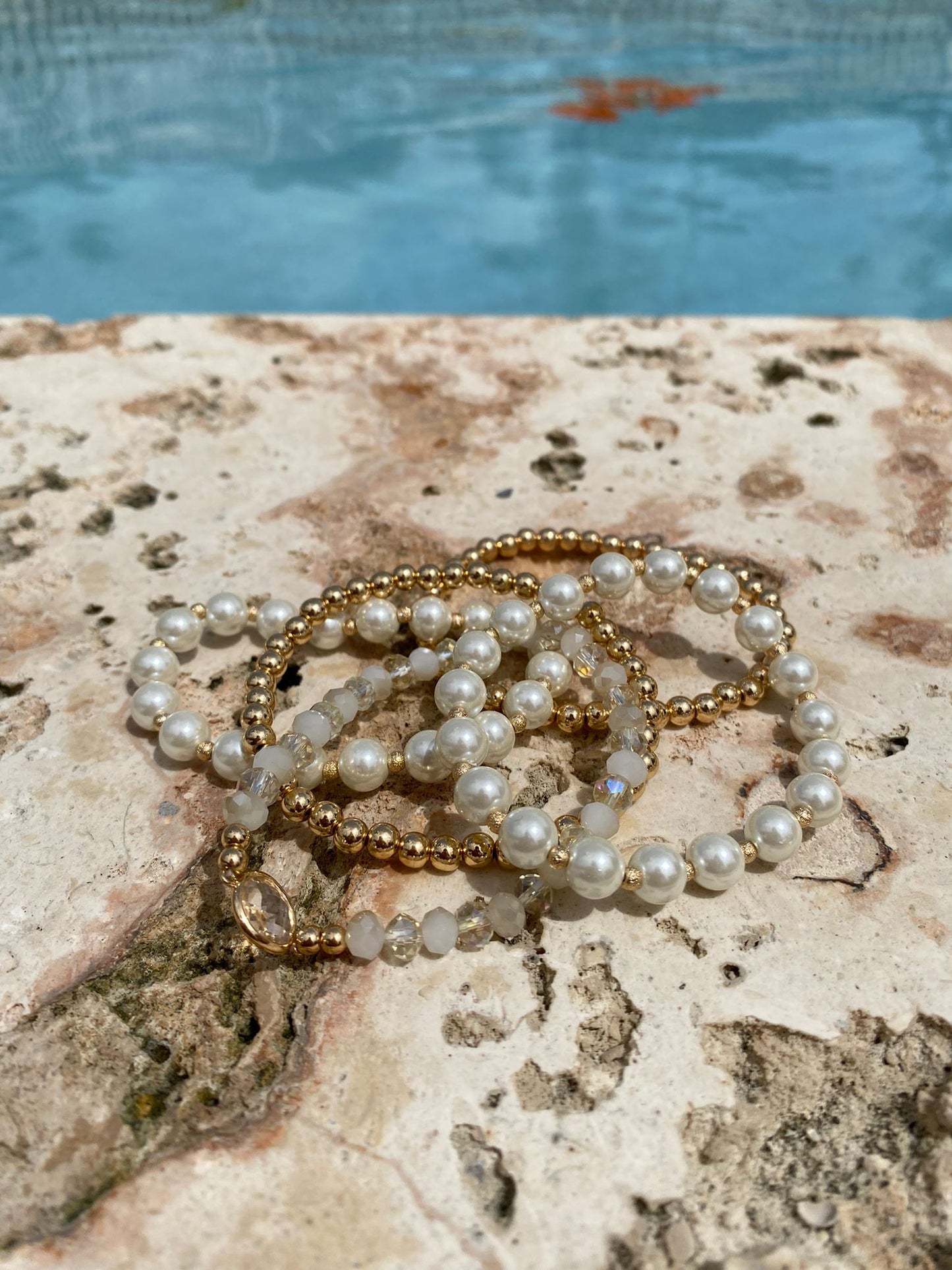Cream Pearl bracelet