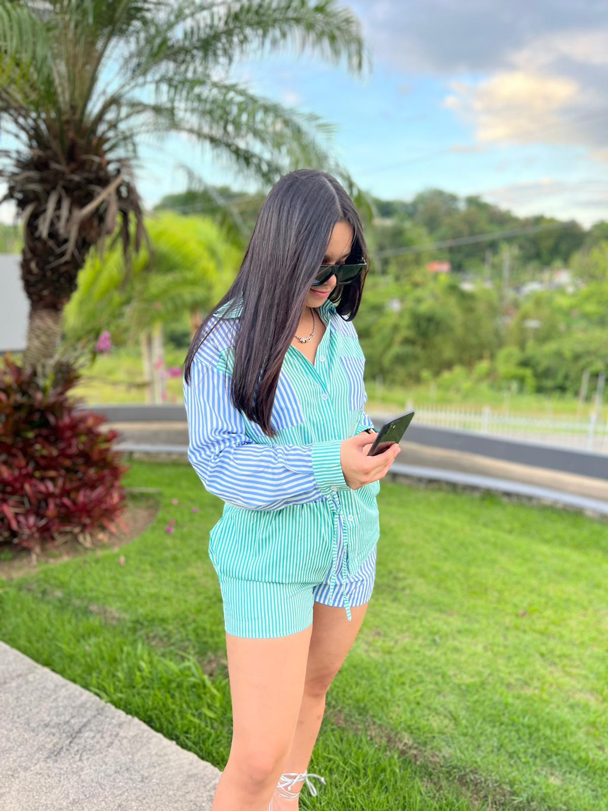 Escapate Conmigo Blue Set