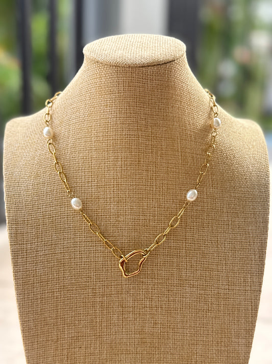 Pearl Link Necklace
